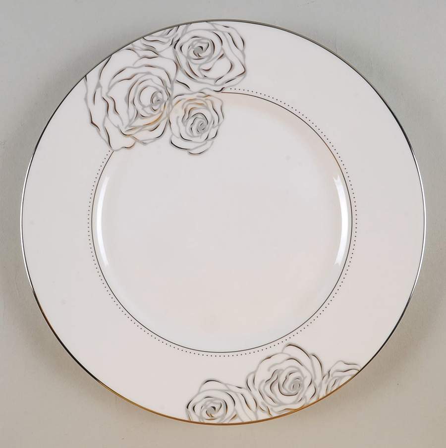 Sunday Rose Accent Luncheon Plate by Waterford China-1