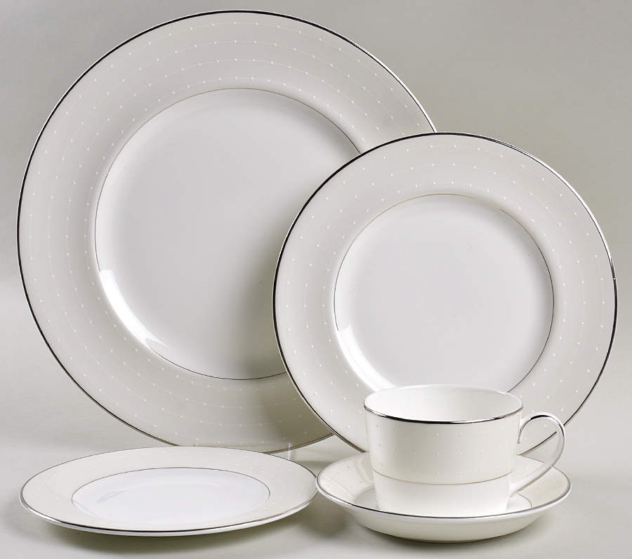 Etoile Platinum 5 Piece Place Setting by Waterford China-1