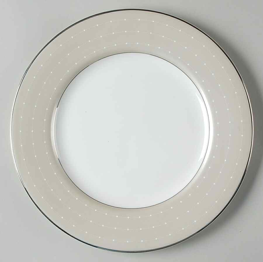 Etoile Platinum Accent Luncheon Plate by Waterford China-1