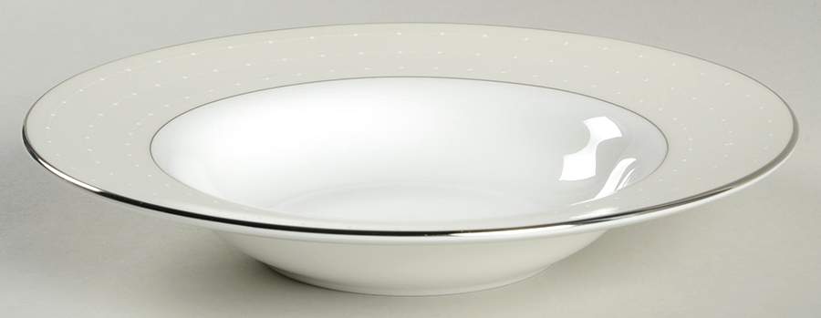 Etoile Platinum Rim Soup Bowl by Waterford China-1