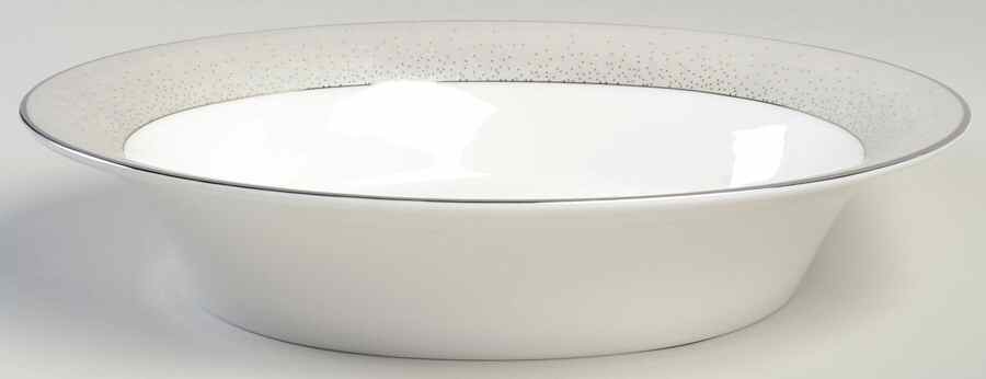 Stardust 10" Oval Vegetable Bowl by Waterford China-1