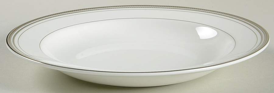 Platine Large Rim Soup Bowl by Waterford China-1