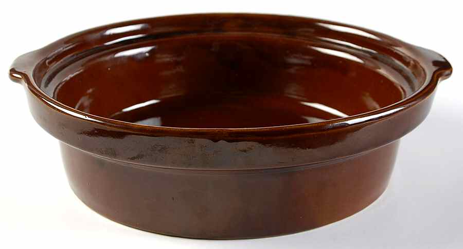 WNS6 2 Qt Round Covered Casserole No Lid by Western Stoneware-1