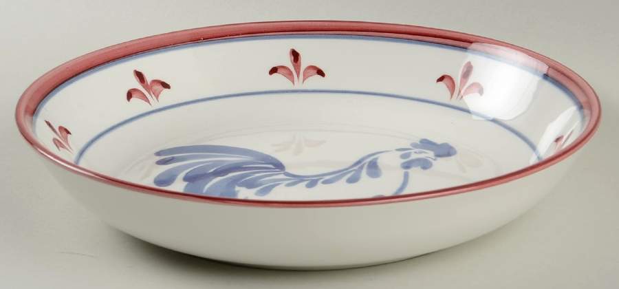 Country Rooster 9" Individual Pasta Bowl by Williams-Sonoma-1