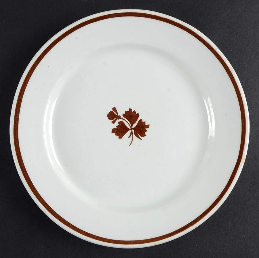 Tea Leaf Salad Plate by Wood & Sons-1