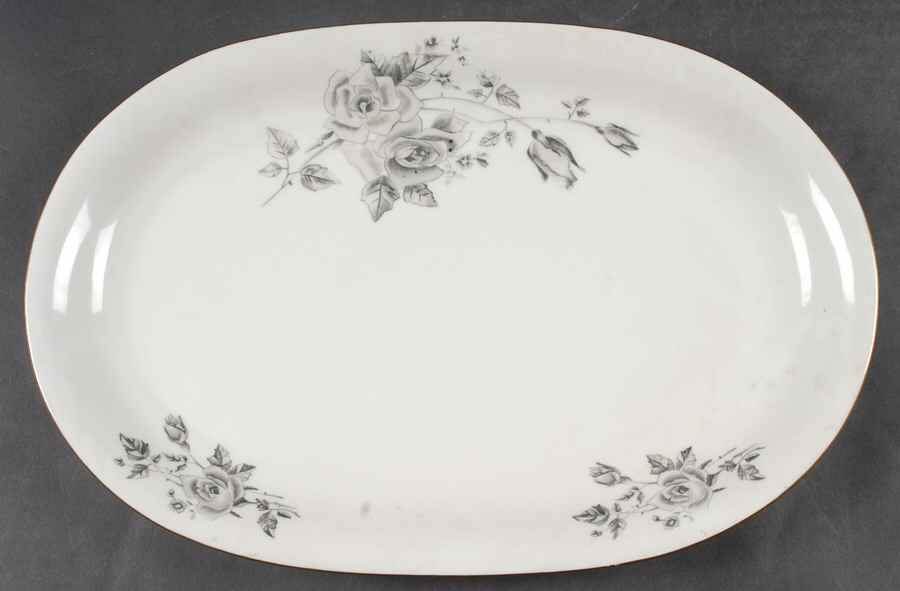 044071 13" Oval Serving Platter by Wawel-1