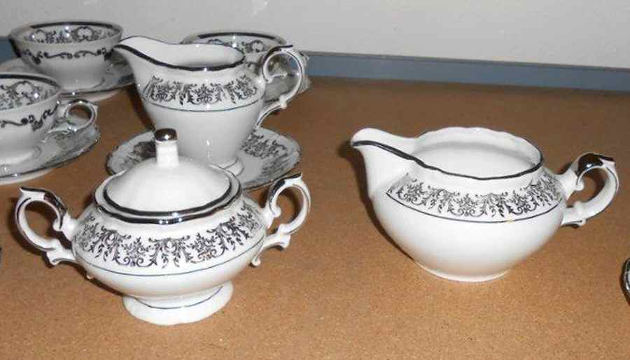 Celebration Sugar Bowl & Lid by Winterling - Bavaria-1