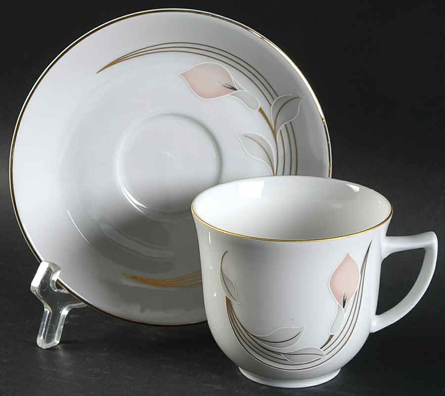 WIG1199 Flat Cup & Saucer Set by Winterling - Bavaria-1