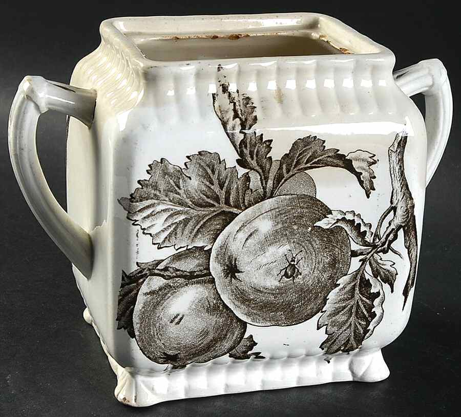 Grapes Sugar Bowl No Lid by Wallis Gimson-1