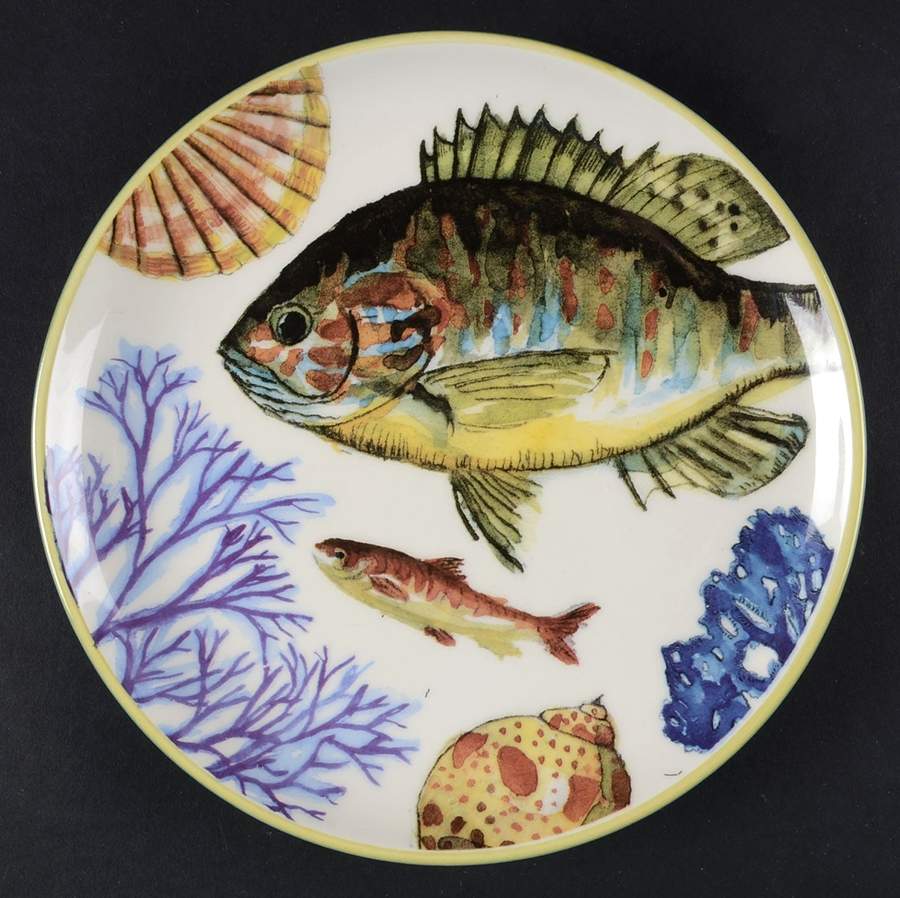 Poisson Salad Plate by Williams-Sonoma-1