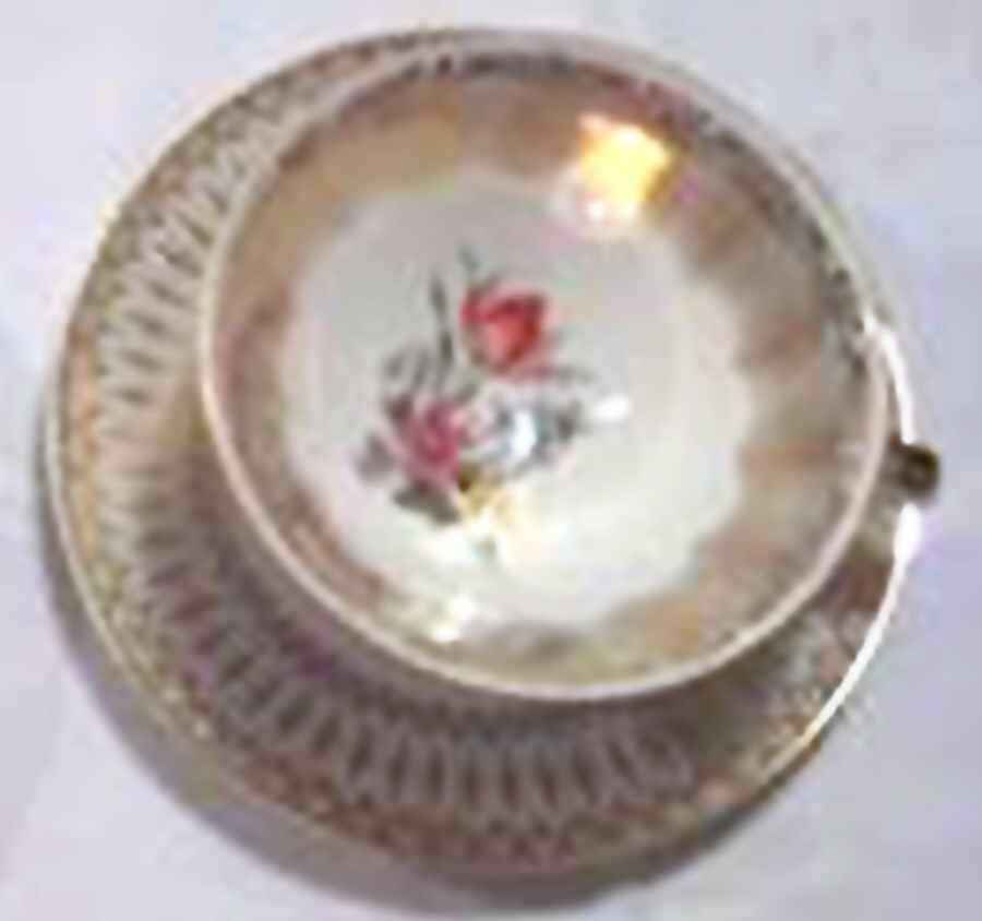 WIG1208 Footed Cup & Saucer Set by Winterling - Bavaria-1