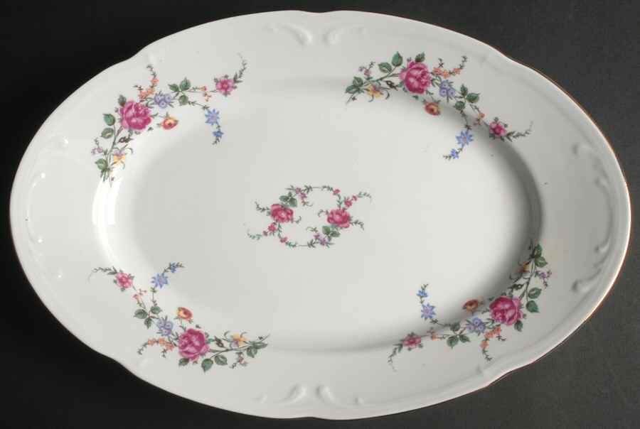 WTW9 13" Oval Serving Platter by Wtoctawek (Poland)-1