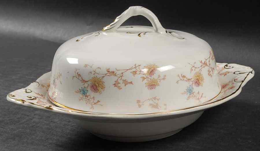 WW560 Round Covered Butter with Strainer by Wedgwood-1