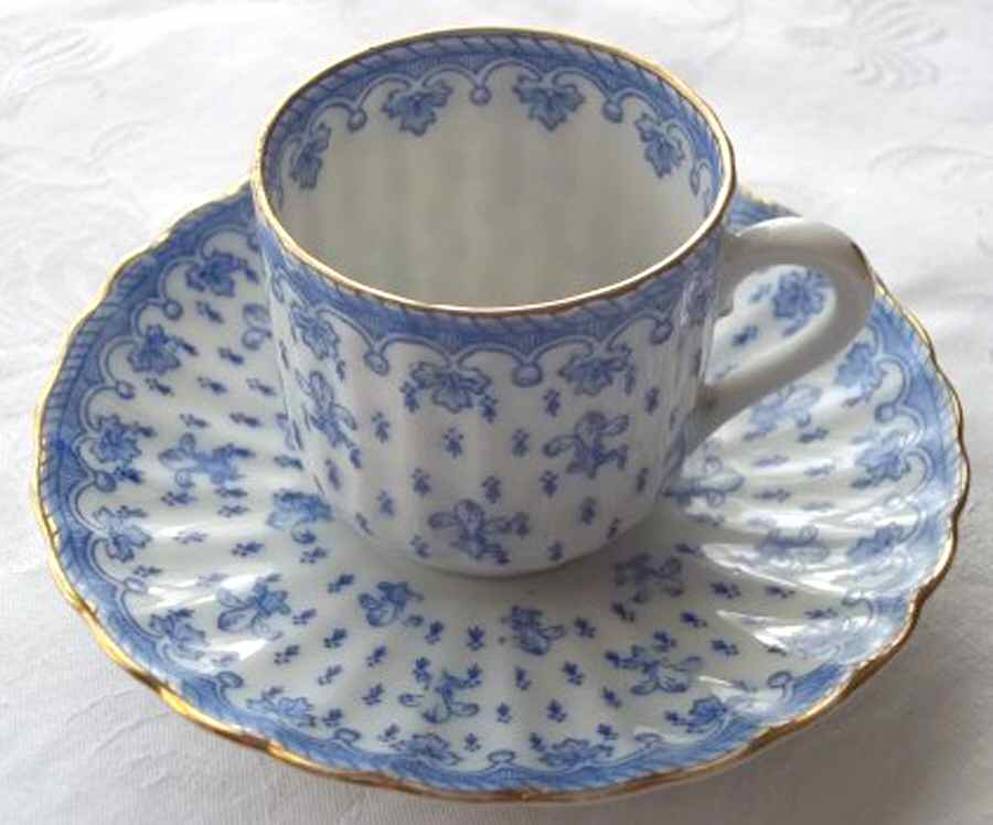 WIG1212 Flat Cup & Saucer Set by Winterling - Bavaria-1