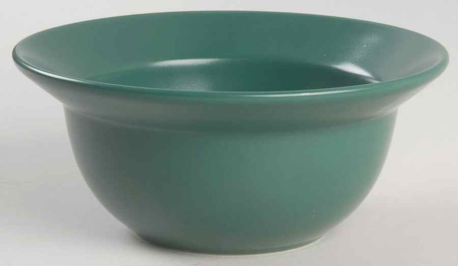 Basics Meadow Green Rim Cereal Bowl by Waechtersbach-1