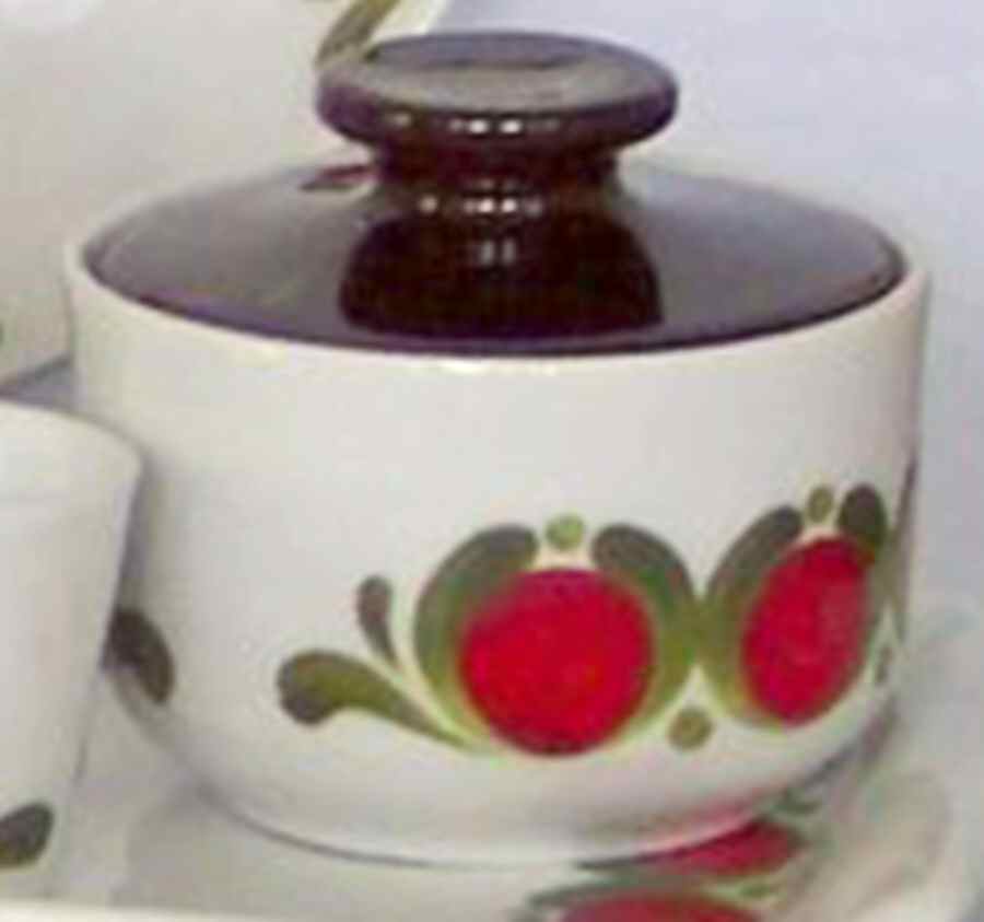 WIG1232 Sugar Bowl & Lid by Winterling - Bavaria-1