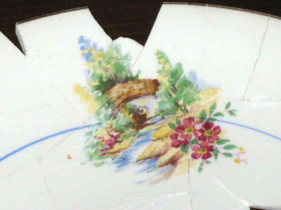 WAP6 Handled Cake Plate by Washington Pottery-1