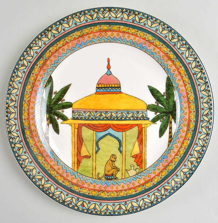 Voyage Salad Plate by World Market-1