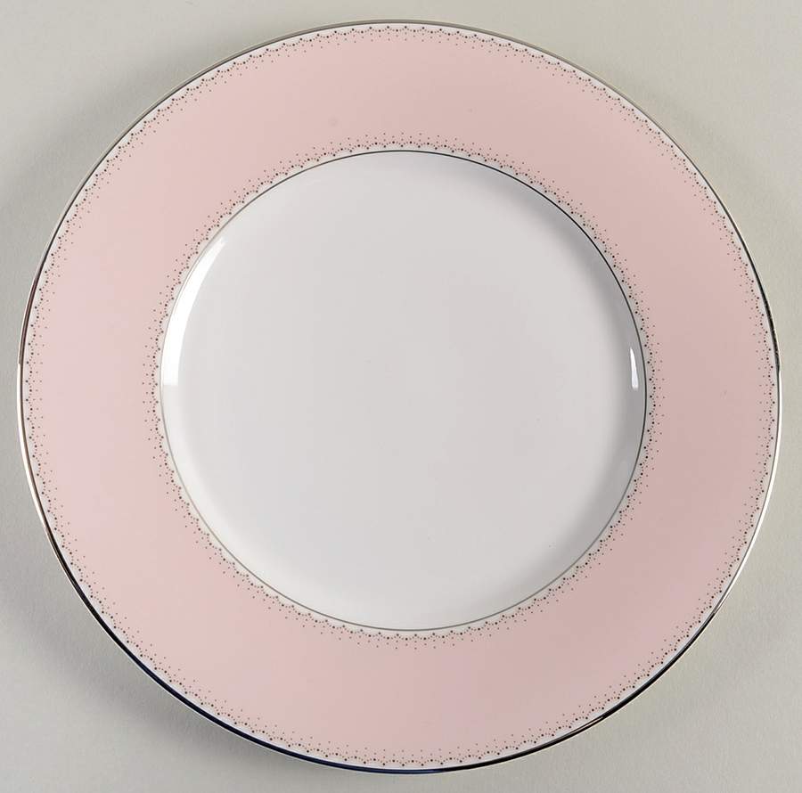 Dentelle Blush Accent Luncheon Plate by Waterford China-1