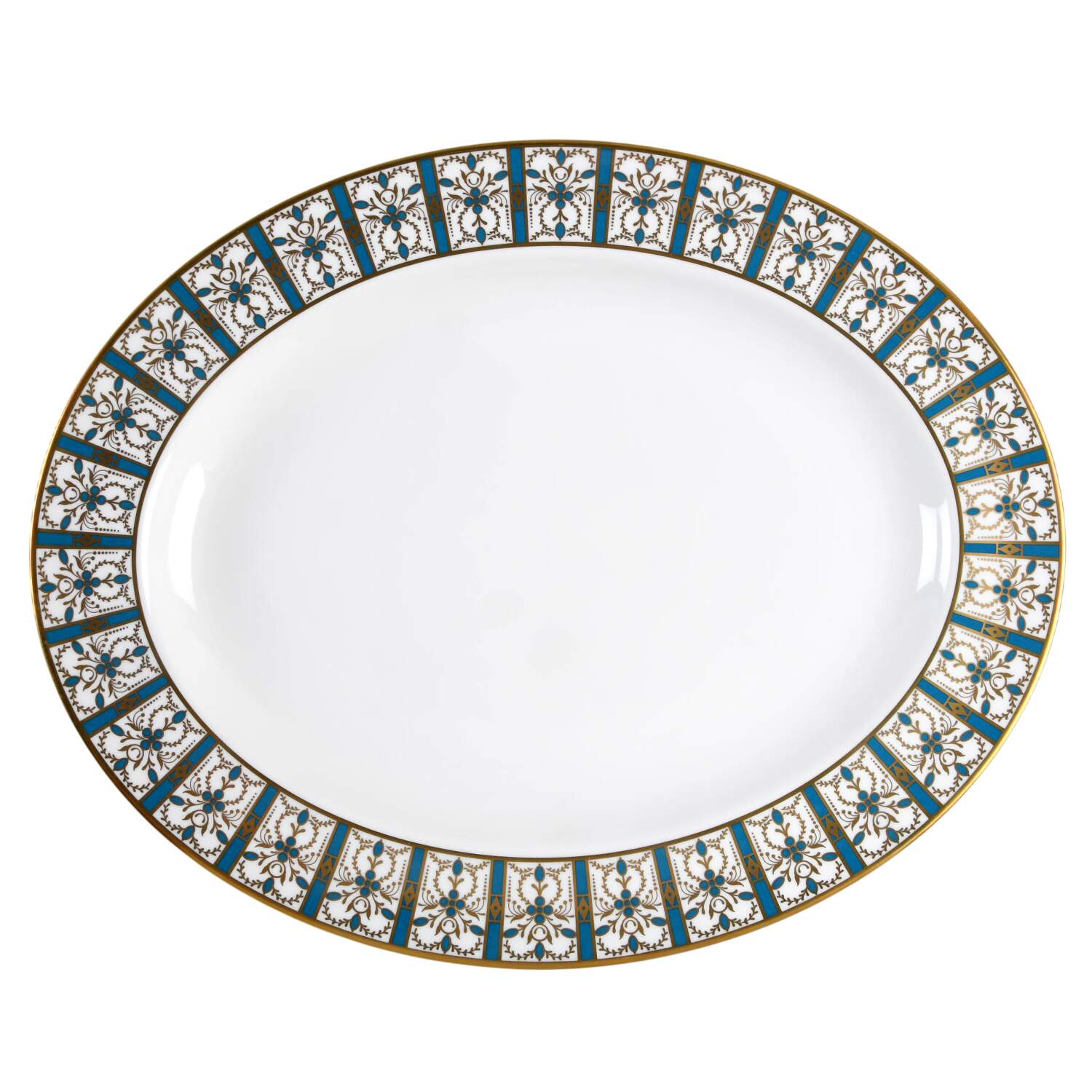 Basilica 13" Oval Serving Platter by Wedgwood-1