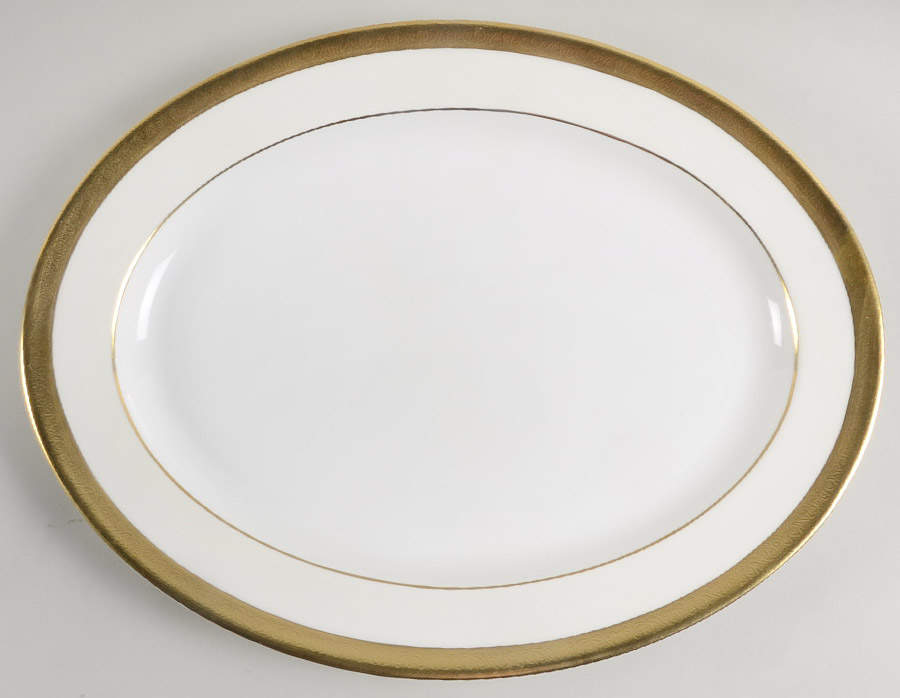 Buckingham 15" Oval Serving Platter by Wedgwood-1