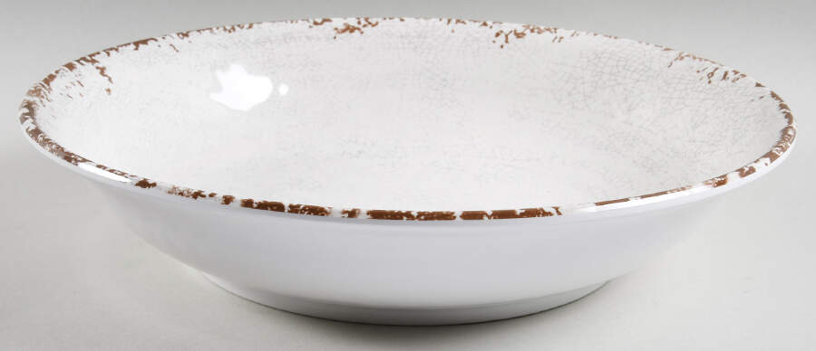 Rustic Italian Collection Medium Melamine Round Serving Bowl by Williams-Sonoma-1