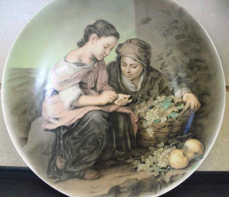 Little Fruit Seller, The Salad Plate by Winterling - Bavaria-1