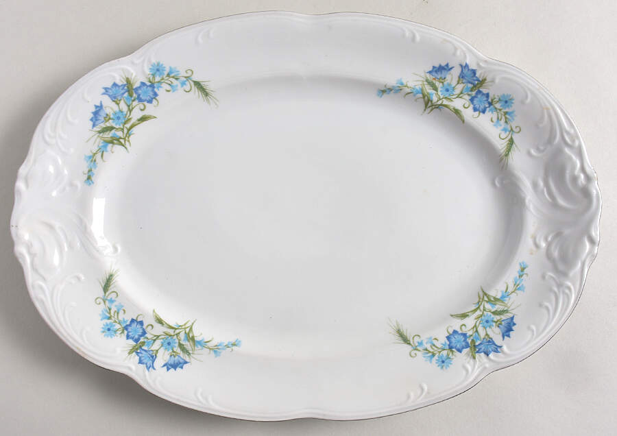 WLB104 13" Oval Serving Platter by Walbrzych-1