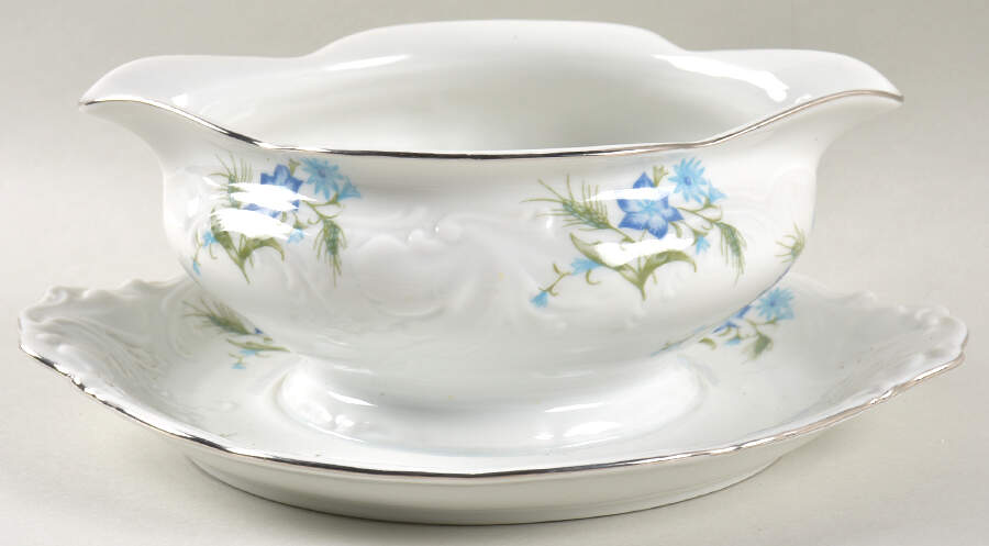 WLB104 Gravy Boat with Attached Underplate by Walbrzych-1