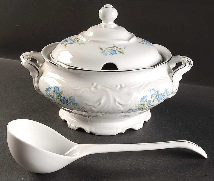 WLB104 Tureen & Lid w/Ladle by Walbrzych-1
