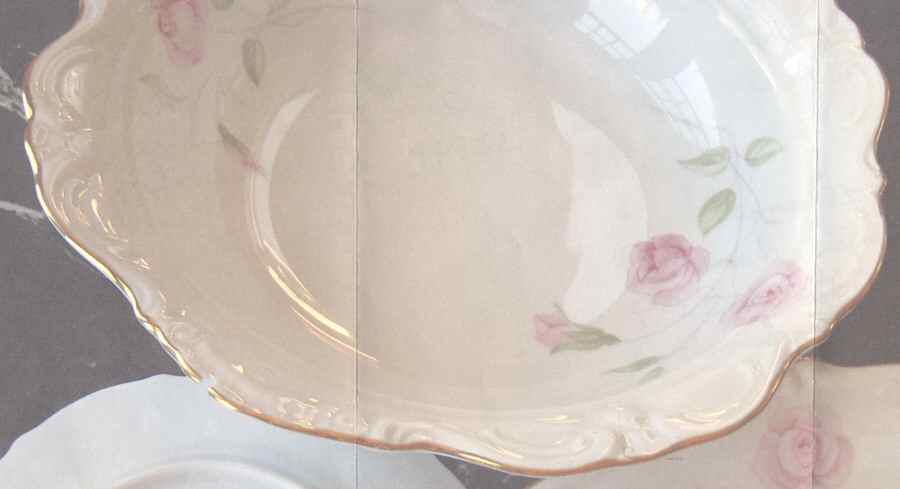 WIG1239 9" Oval Vegetable Bowl by Winterling - Bavaria-1