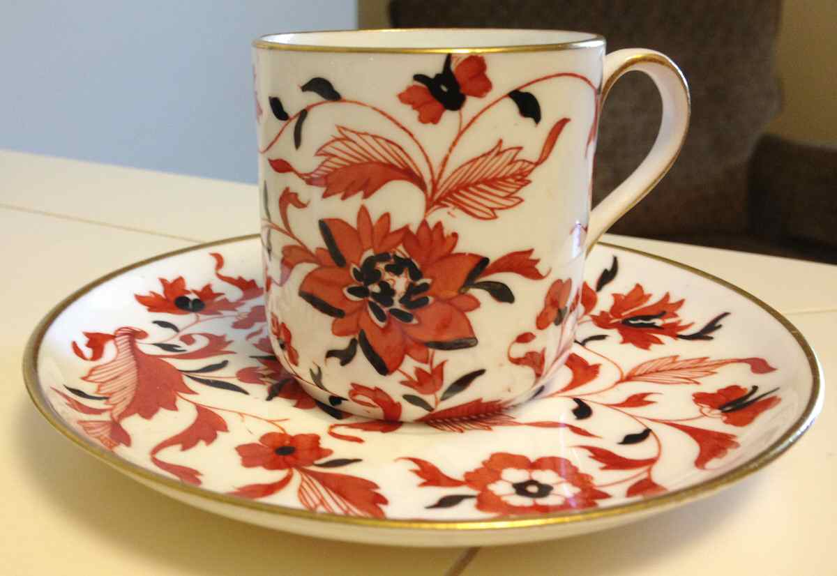Y1049 Flat Demitasse Cup & Saucer Set by Wedgwood-1