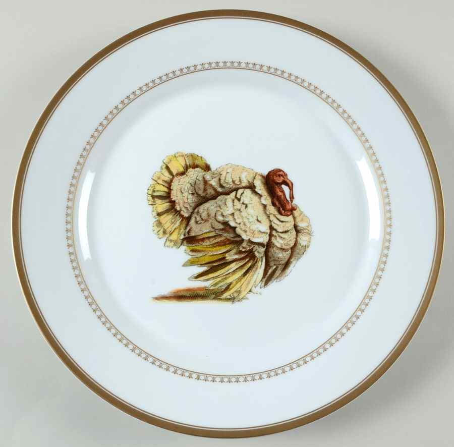 Estate Turkey Dinner Plate by Williams-Sonoma-1