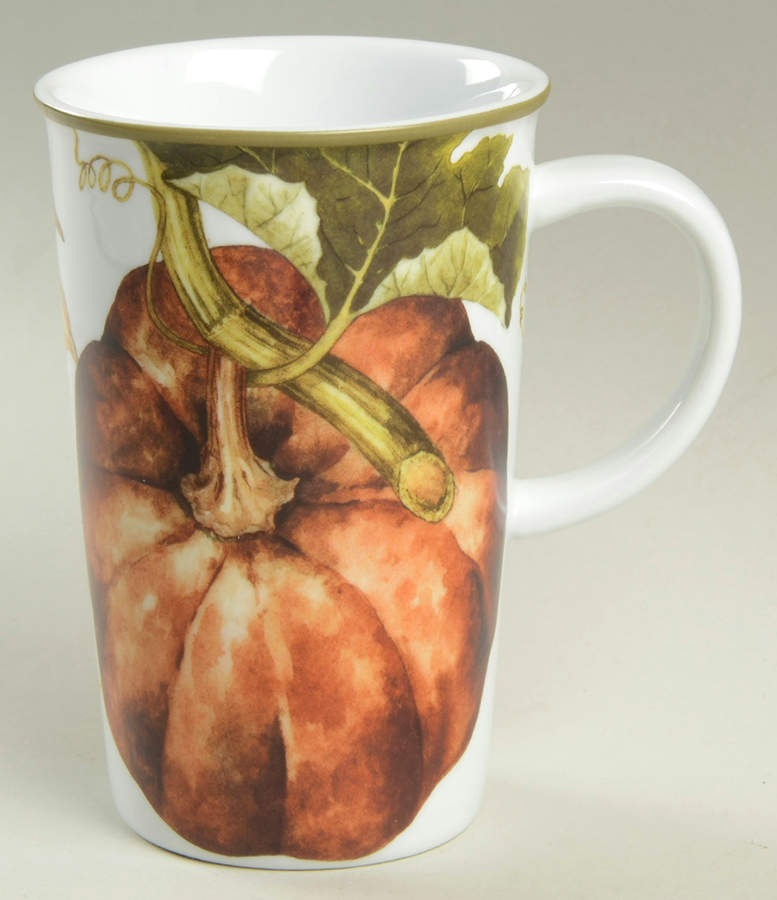 Botanical Pumpkin Travel Mug No Silicone Lid by Williams-Sonoma-1