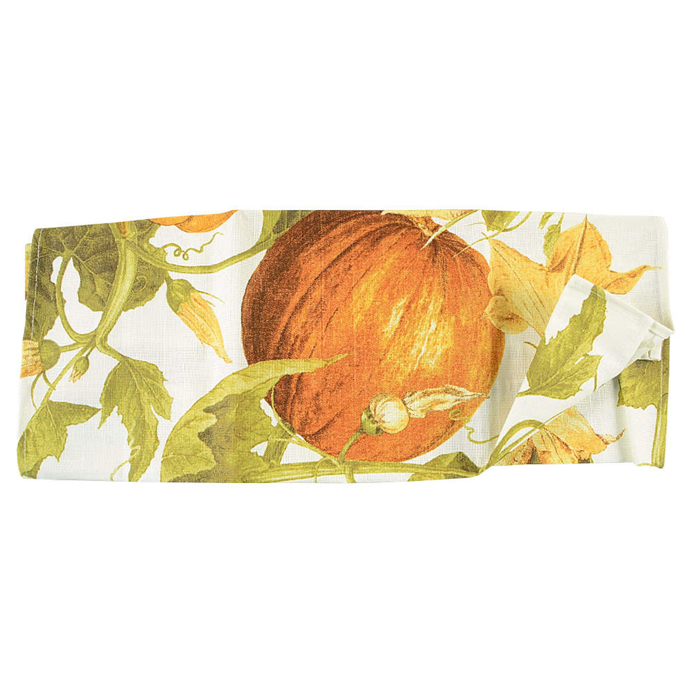 Botanical Pumpkin Cloth Kitchen Towel by Williams-Sonoma-1
