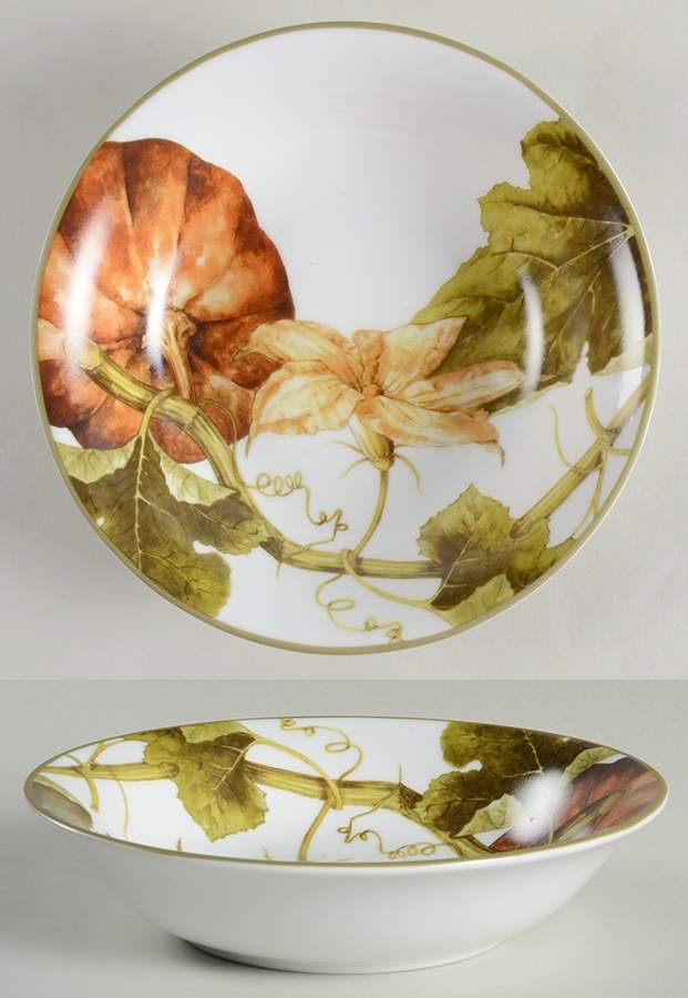 Botanical Pumpkin Coupe Soup Bowl by Williams-Sonoma-1