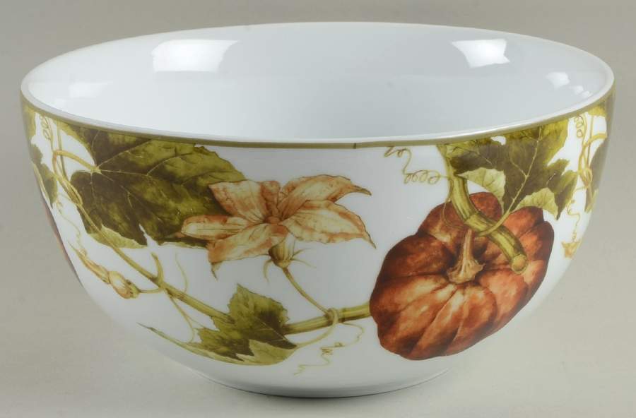 Botanical Pumpkin 9" Mixing Bowl by Williams-Sonoma-1