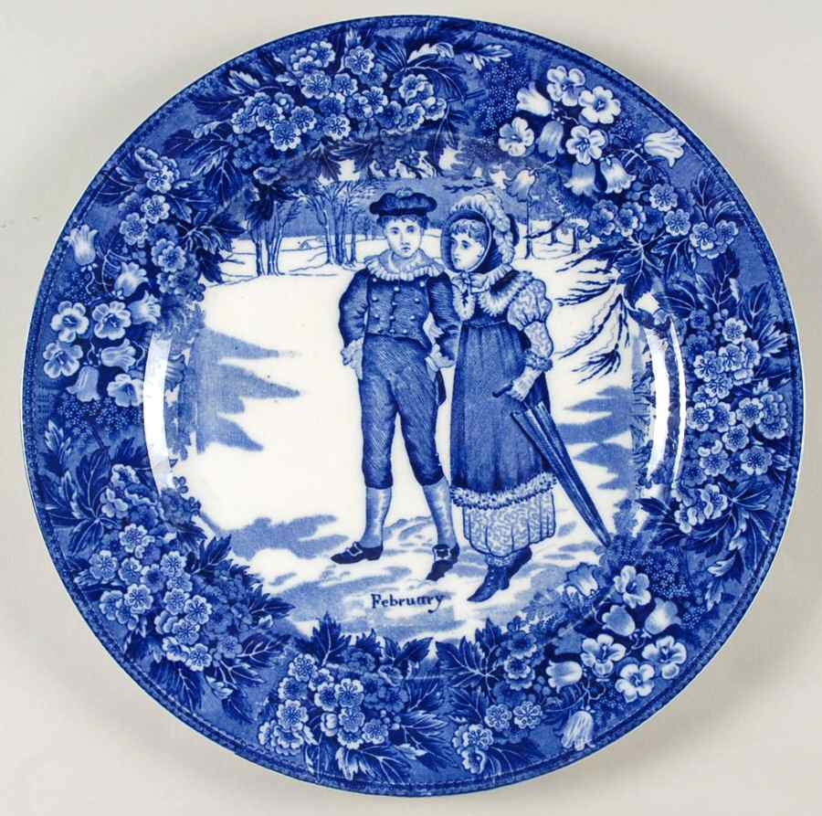 Months of the Year Dinner Plate by Wedgwood-1