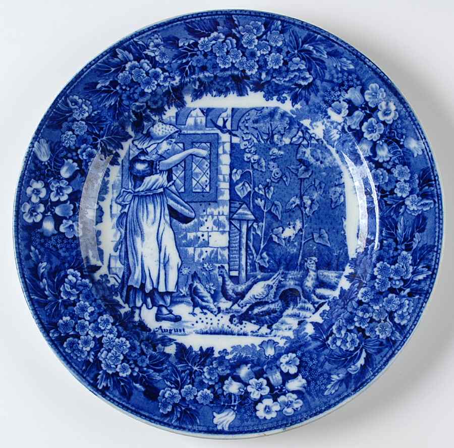 Months of the Year Dinner Plate by Wedgwood-1