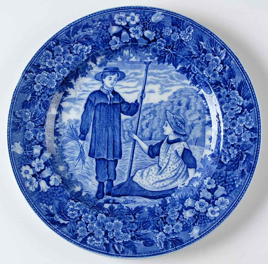 Months of the Year Dinner Plate by Wedgwood-1