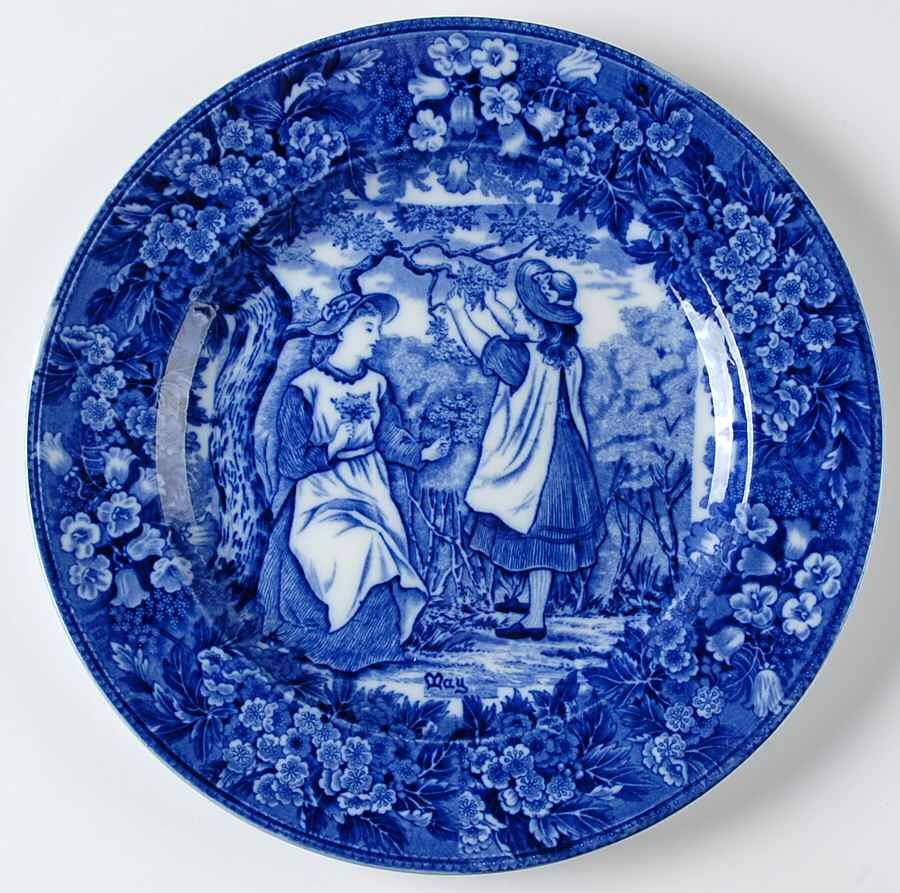 Months of the Year Dinner Plate by Wedgwood-1