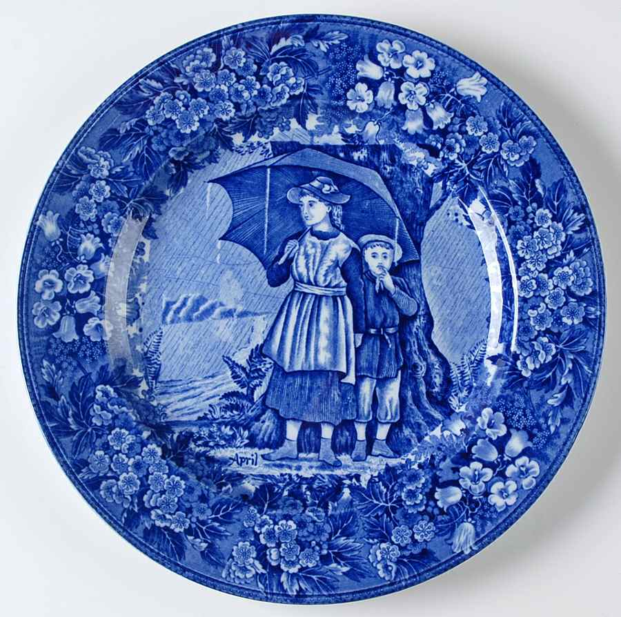 Months of the Year Dinner Plate by Wedgwood-1
