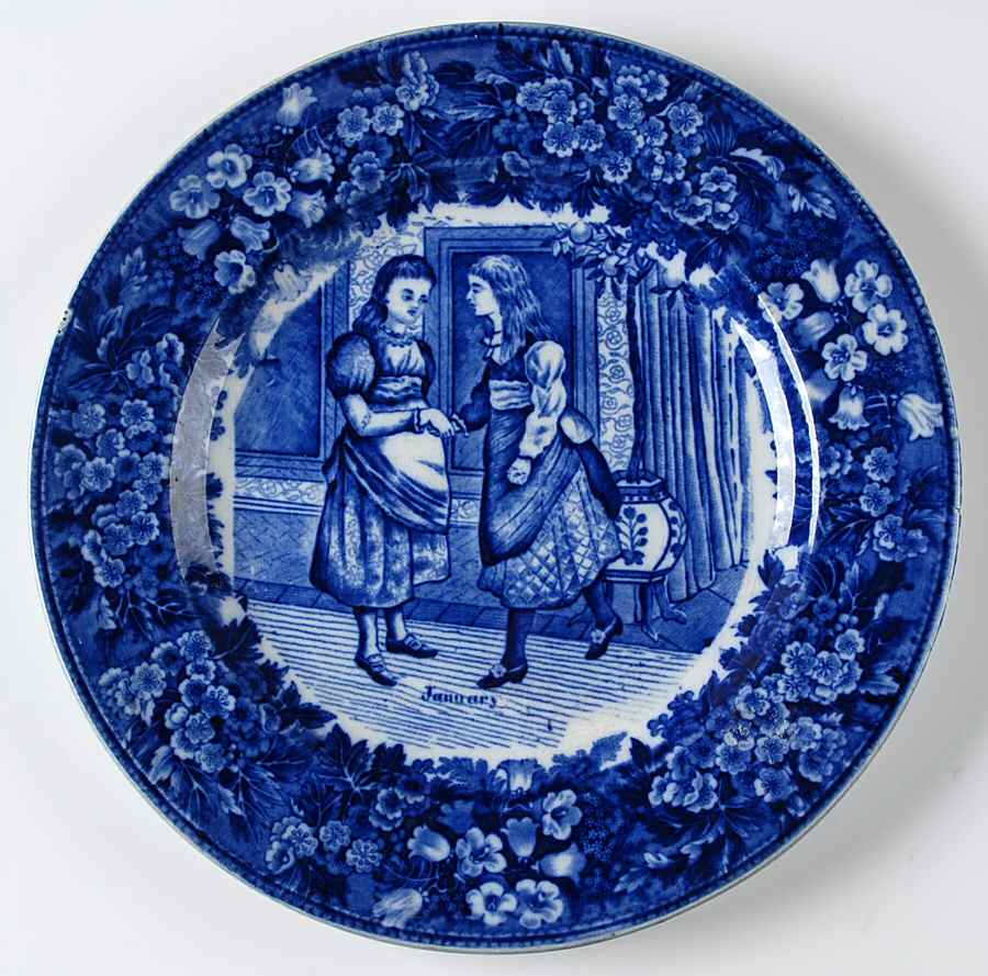 Months of the Year Dinner Plate by Wedgwood-1