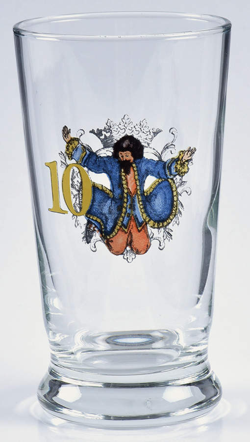 12 Days of Christmas (Gold Numbers, Coupe Shape) 8 Oz Glassware Tumbler by Williams-Sonoma-1