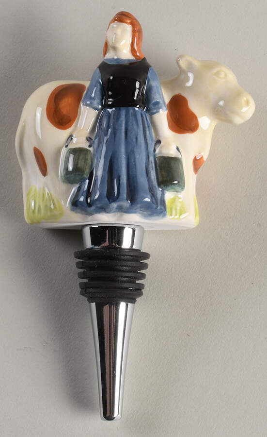 12 Days of Christmas (Gold Numbers, Coupe Shape) Wine Bottle Stopper by Williams-Sonoma-1