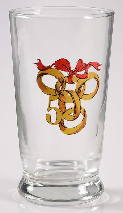 12 Days of Christmas (Gold Numbers, Coupe Shape) 8 Oz Glassware Tumbler by Williams-Sonoma-1
