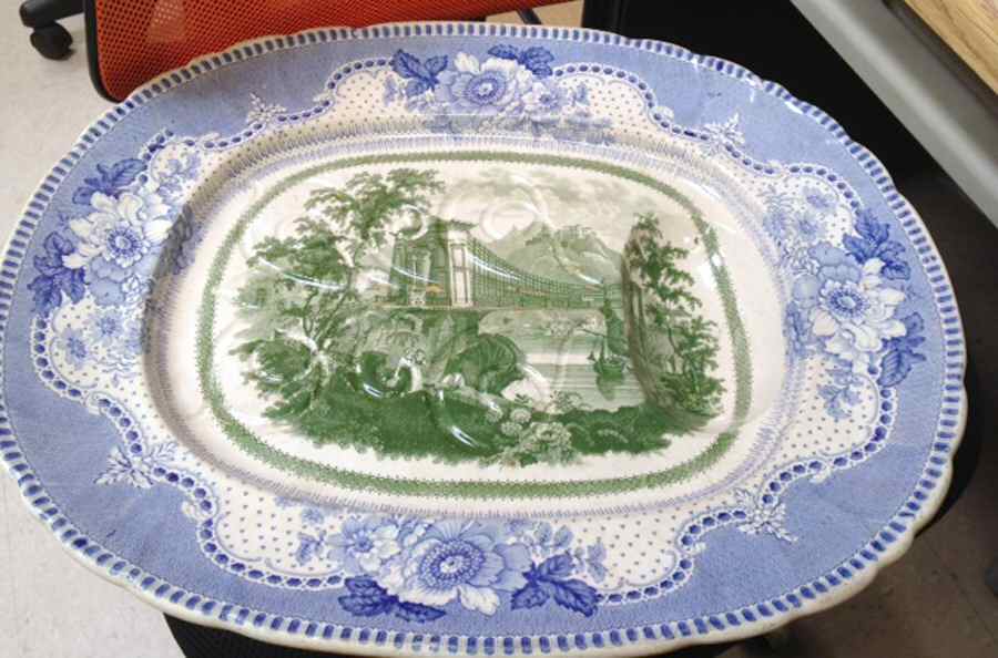 WOO204 12" Oval Serving Platter by Wood & Sons-1