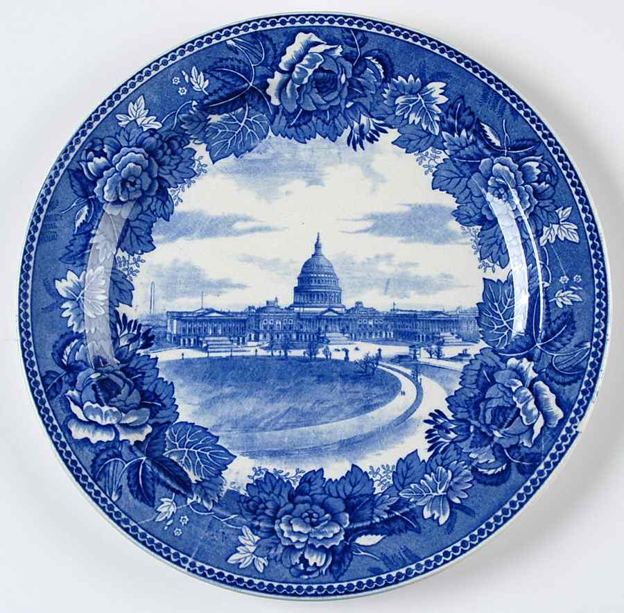 Washington DC Luncheon Plate by Wedgwood-1