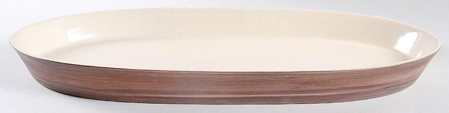 Pure Nature Moon 16" Oval Serving Platter by Waechtersbach-1