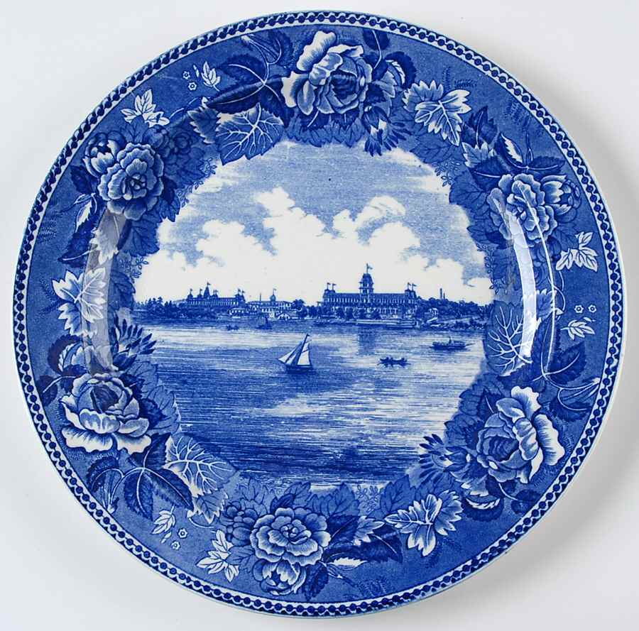 Alexandria Bay Ny Luncheon Plate by Wedgwood-1